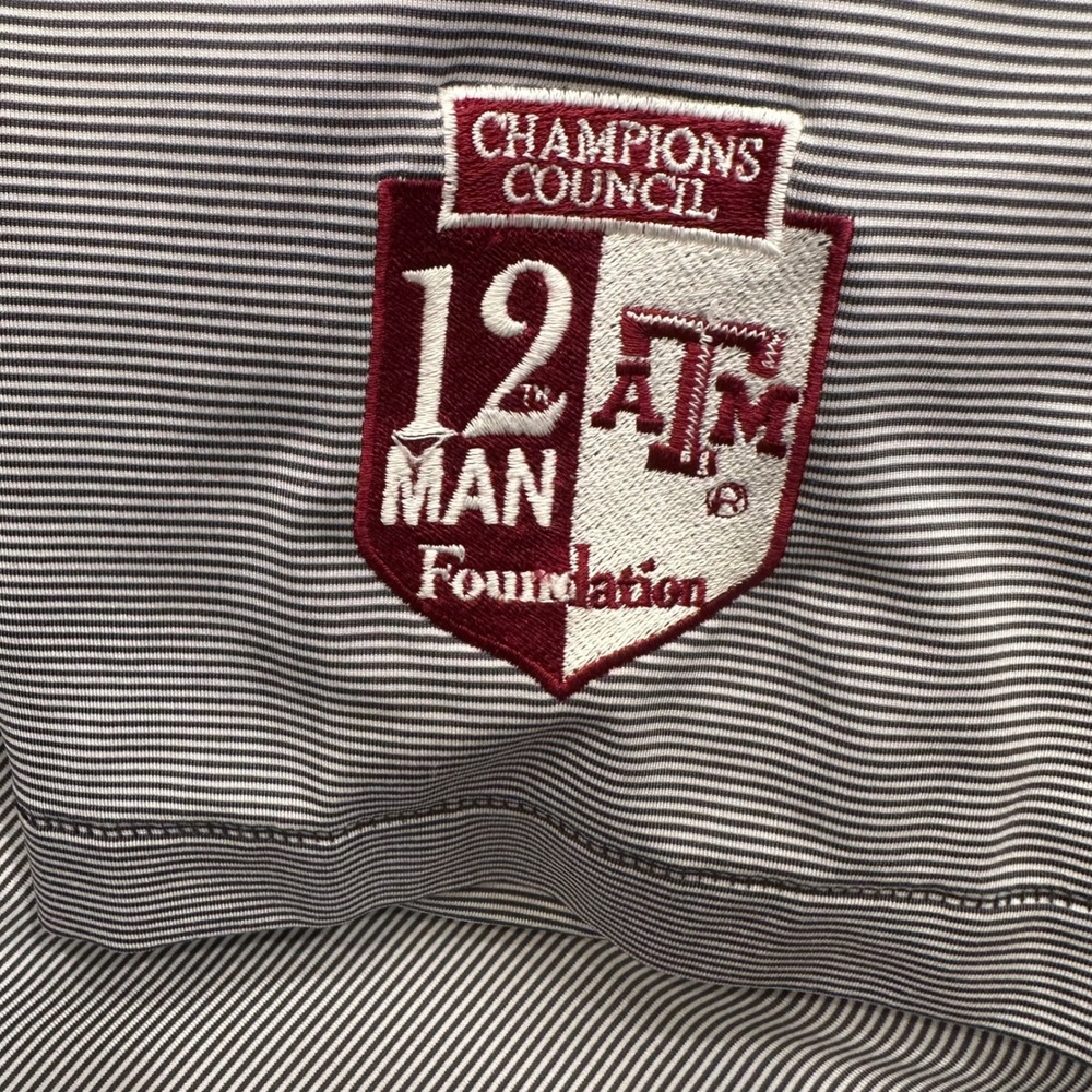 Peter Millar Texas A&M Champions Council Polo Size L - Picture 2 of 4